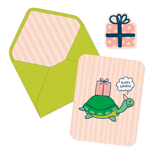 Happy Belated Card