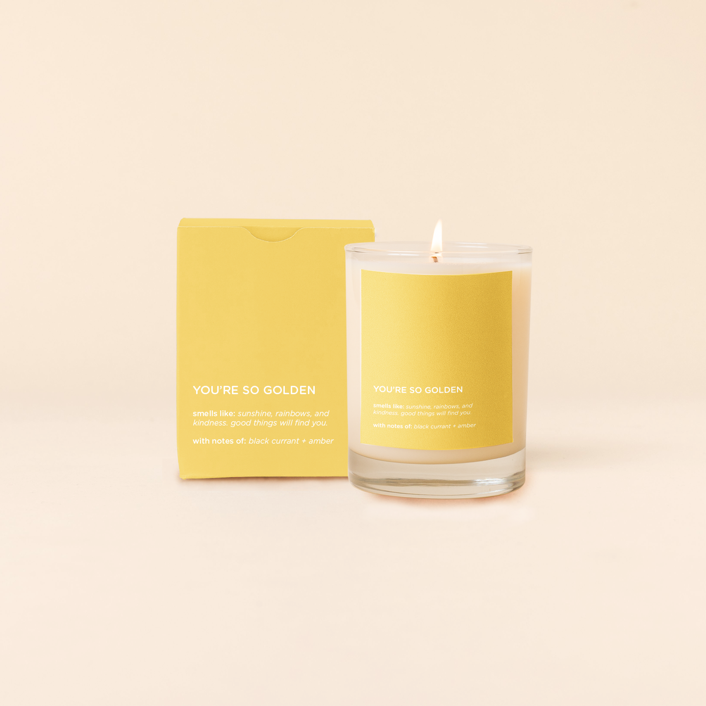 Sassy Rocks Glass Candle