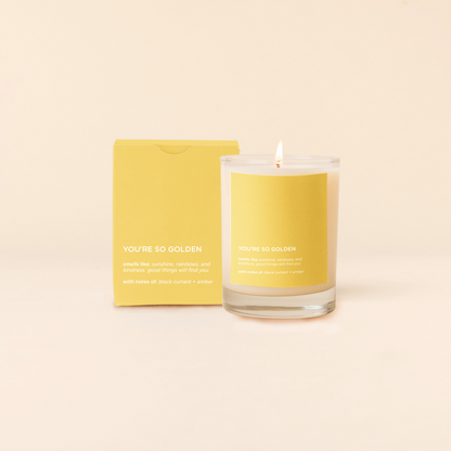 Sassy Rocks Glass Candle