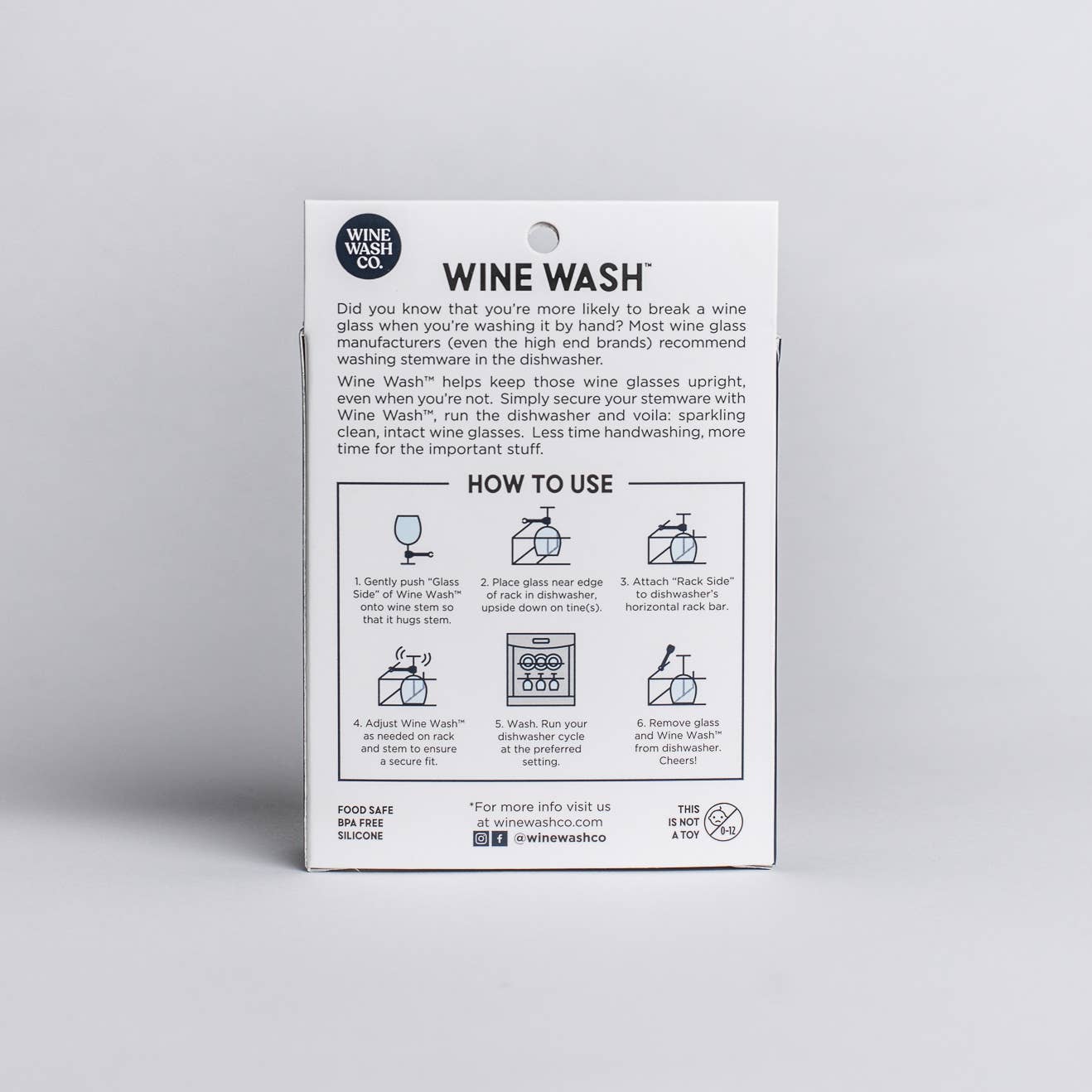 Wine Wash Dishwasher Attachment
