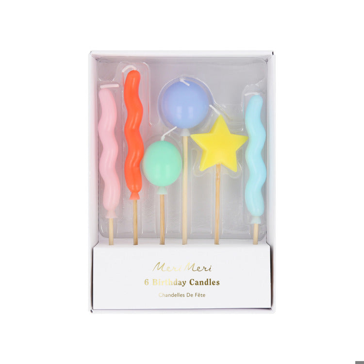 Balloon Candles (x 6)