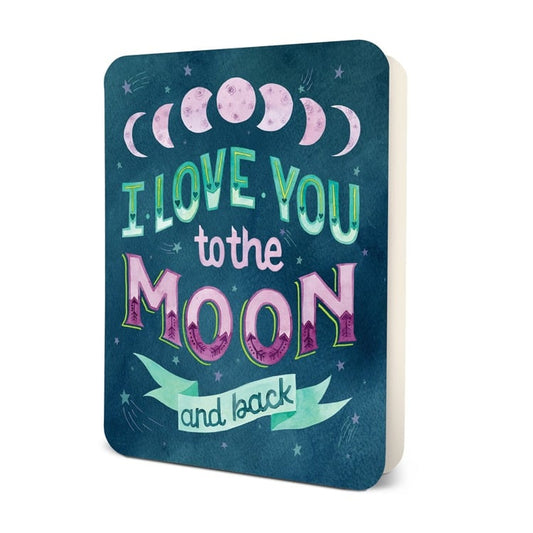 To the Moon and Back Deluxe Greeting Card