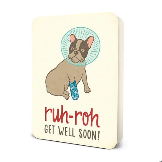 Ruh-Roh Deluxe Greeting Card
